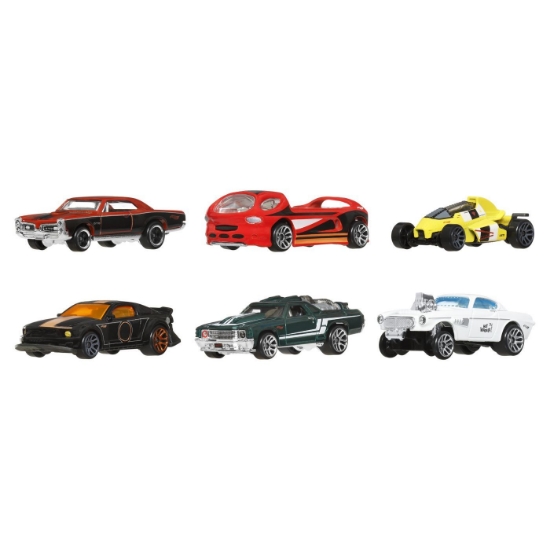 Imagine Hot Wheels Legends Silver Series set 6 mașinuțe metalice