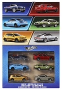 Imagine  Hot Wheels Silver Series set 6 mașinuțe metalice Euro Style