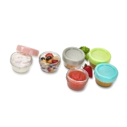 Imagine SET 6 RECIPIENTE STICLA PENTRU HRANA BEBE, MELII, 59 ML