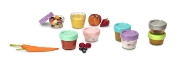 Imagine SET 12 RECIPIENT STICLA PENTRU HRANA BEBE, MELII, 6*59 ML + 6*118 ML