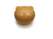 Imagine Castronel din silicon cu capac, Melii, model urs
