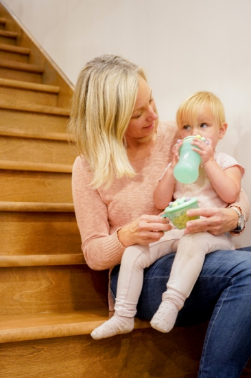 Imagine Cană cu pai Abacus 340 ml, Melii, mint