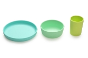 Imagine SET 3 RECIPIENTE SILICON HRANA BEBE, MELII, BLUE&LIME&MINT