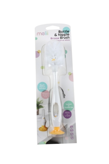 Imagine Set perie biberoane și tetine, Melii, model Rață