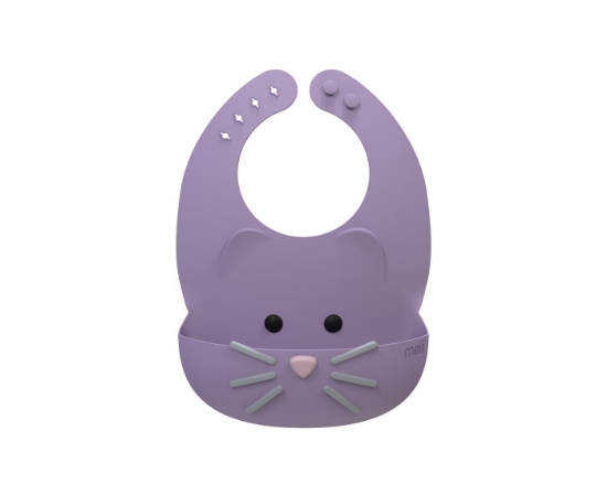 Imagine Bavetă din silicon Melii, model pisică