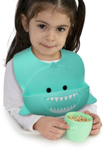 Imagine Bavetă din silicon Melii, model rechin