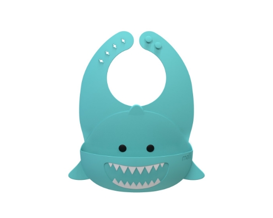 Imagine Bavetă din silicon Melii, model rechin