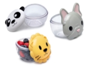 Imagine SET 3 RECIPIENTE HRANA BEBE, MELII, BULLDOG, RECHIN, PISICA CUTIE