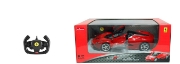 Imagine MASINA CU TELECOMANDA LAFERRARI APERTA ROSU SCARA 1 LA 14