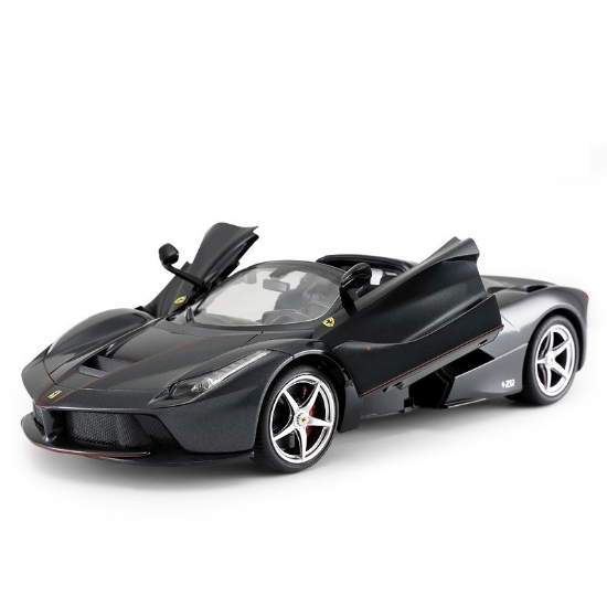 Imagine MASINA CU TELECOMANDA LAFERRARI APERTA NEGRU SCARA 1 LA 14