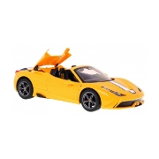 Imagine MASINA CU TELECOMANDA FERRARI 458 SPECIALE A GALBEN SCARA 1 LA 14