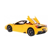 Imagine MASINA CU TELECOMANDA FERRARI 458 SPECIALE A GALBEN SCARA 1 LA 14