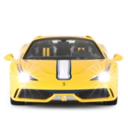 Imagine MASINA CU TELECOMANDA FERRARI 458 SPECIALE A GALBEN SCARA 1 LA 14