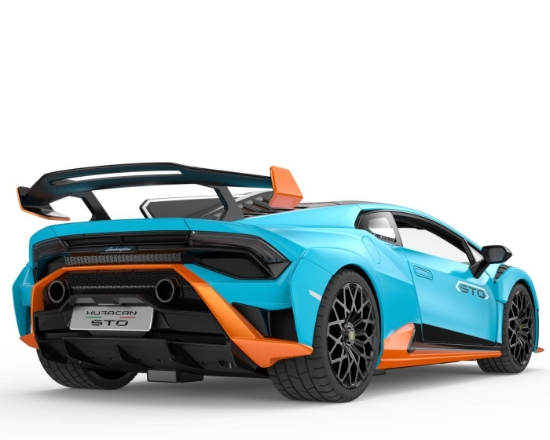 Imagine MASINA CU TELECOMANDA LAMBORGHINI HURACAN STO ALBASTRU SCARA 1 LA 14
