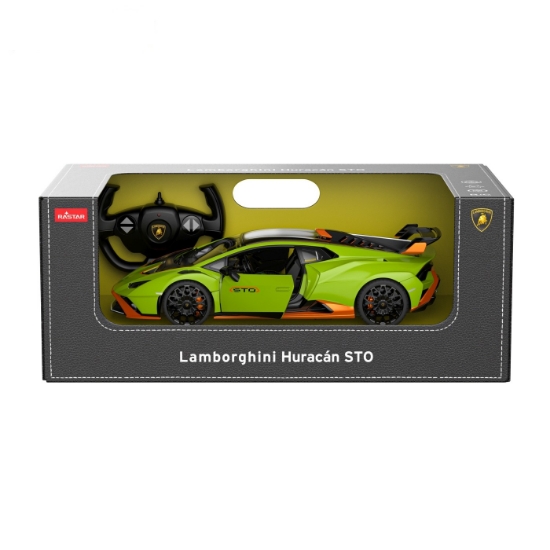 Imagine MASINA CU TELECOMANDA LAMBORGHINI HURACAN STO VERDE SCARA 1 LA 14