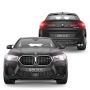 Imagine MASINA CU TELECOMANDA BMW X6 M NEGRU SCARA 1 LA 14