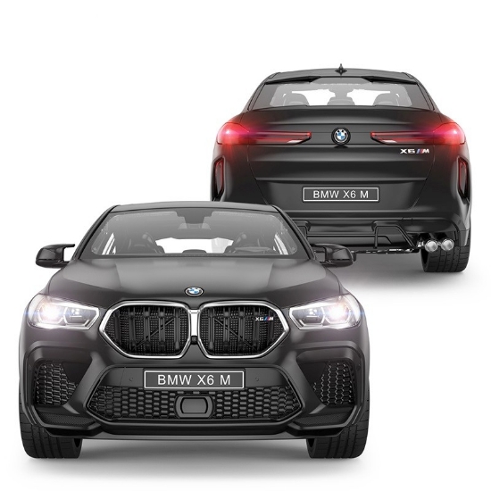 Imagine MASINA CU TELECOMANDA BMW X6 M NEGRU SCARA 1 LA 14