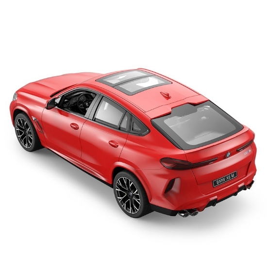 Imagine MASINA CU TELECOMANDA BMW X6 M ROSU SCARA 1 LA 14