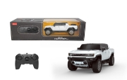 Imagine MASINA CU TELECOMANDA HUMMER EV ALB CU SCARA 1 LA 24