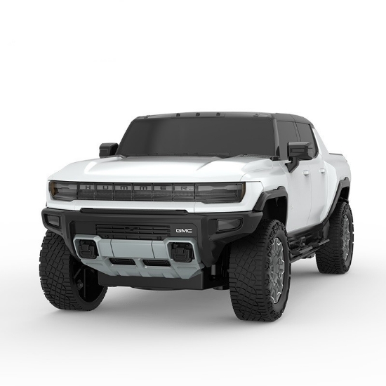 Imagine MASINA CU TELECOMANDA HUMMER EV ALB CU SCARA 1 LA 24