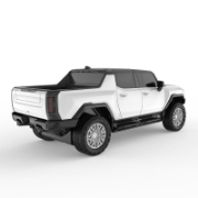 Imagine MASINA CU TELECOMANDA HUMMER EV ALB CU SCARA 1 LA 24