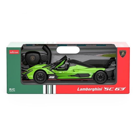 Imagine MASINA CU TELECOMANDA LAMBORGHINI SC63 LMDH SCARA 1 LA 14