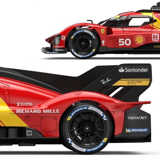 Imagine MASINA CU TELECOMANDA FERRARI 499P SCARA 1 LA 14