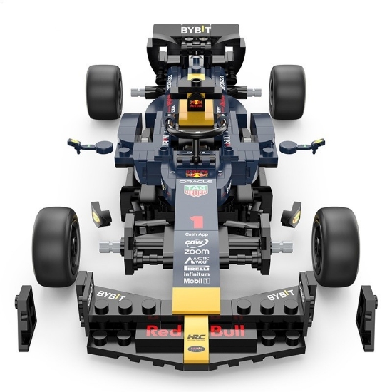 Imagine Mașinuță construibilă Oracle Red Bull Racing RB19 F1 scară 1 la 24