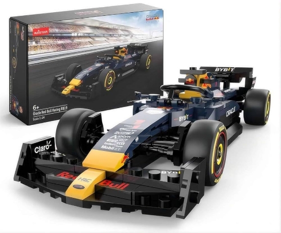 Imagine Mașinuță construibilă Oracle Red Bull Racing RB19 F1 scară 1 la 24