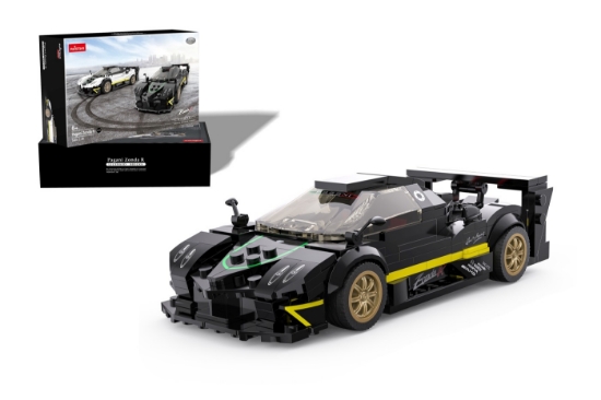 Imagine Mașinuță construibilă Pagani Zonda R scară 1 la 28