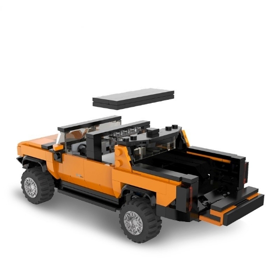 Imagine Mașinuță construibilă Hummer EV scară 1 la 30