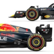 Imagine MASINUTA CONSTRUIBILA CU TELECOMANDA RED BULL F1 RB19 SCARA 1 LA 16