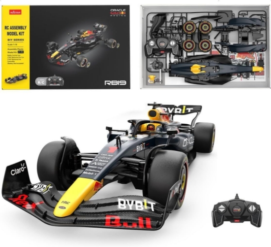 Imagine MASINUTA CONSTRUIBILA CU TELECOMANDA RED BULL F1 RB19 SCARA 1 LA 16