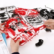 Imagine MASINUTA CONSTRUIBILA CU TELECOMANDA FERRARI FXXK EVO SCARA 1 LA 18