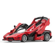 Imagine MASINUTA CONSTRUIBILA CU TELECOMANDA FERRARI FXXK EVO SCARA 1 LA 18