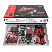 Imagine MASINUTA CONSTRUIBILA CU TELECOMANDA FERRARI FXXK EVO SCARA 1 LA 18