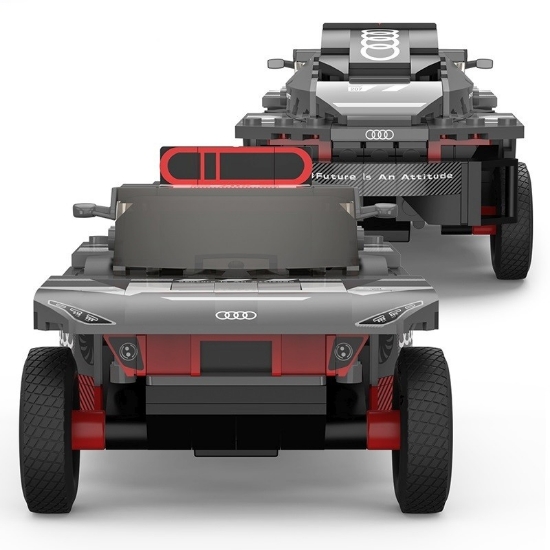 Imagine Mașinuță construibilă Audi RS Q E Tron scară 1 la 30