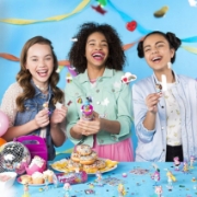 Imagine PAPUSA PARTY SURPRIZA CU CONFETTI