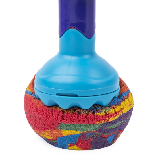 Imagine  Kinetic Sand set unelte de curcubeu cu accesorii