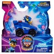 Imagine PATRULA CATELUSILOR PUP SQUAD RACERS VEHICUL METALIC CHASE SCARA 1:55