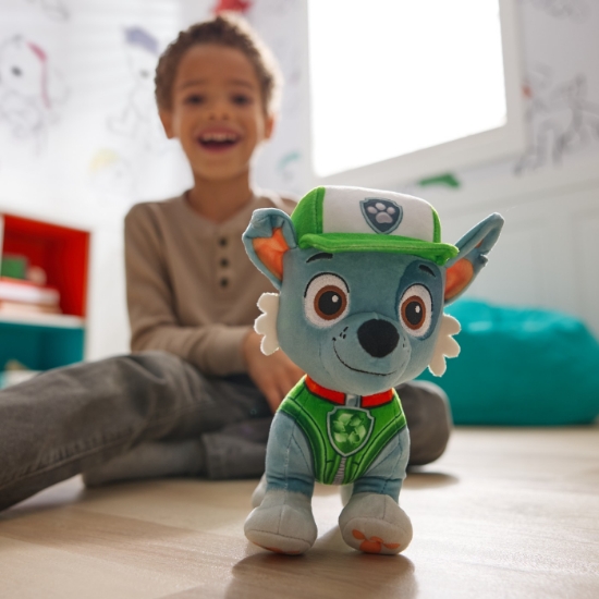 Imagine  Patrula Cățelușilor jucărie de pluș Rocky 17cm