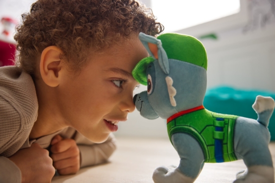 Imagine  Patrula Cățelușilor jucărie de pluș Rocky 17cm