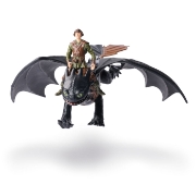 Imagine CUM SA ITI DRESEZI DRAGONUL SET DRAGON TOOTHLESS SI FIGURINA VIKING HICCUP