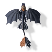 Imagine CUM SA ITI DRESEZI DRAGONUL SET DRAGON TOOTHLESS SI FIGURINA VIKING HICCUP