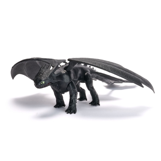 Imagine CUM SA ITI DRESEZI DRAGONUL LUPTA DRAGONILOR FIGURINA DRAGON TOOTHLESS 26.5 CM