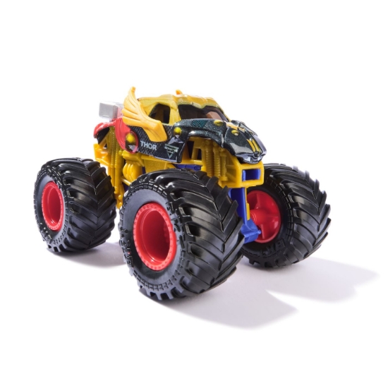 Imagine Monster Jam Marvel camion gigant Thor scara 1 la 64