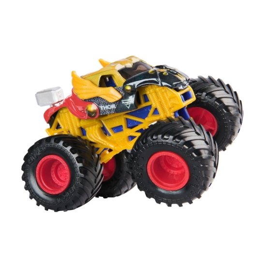 Imagine Monster Jam Marvel camion gigant Thor scara 1 la 64