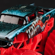 Imagine MONSTER JAM MARVEL CAMION GIGANT VENOM SCARA 1 LA 64