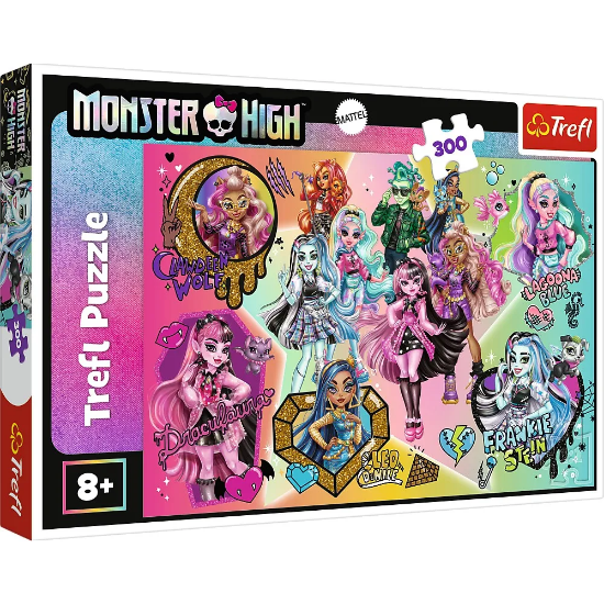 Imagine  PUZZLE TREFL 300 MONSTER HIGH ZOMBI IN TOP