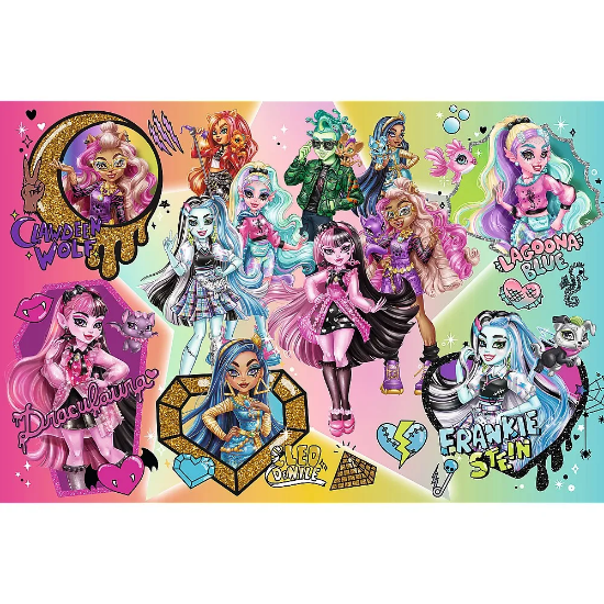 Imagine Puzzle Trefl 300 Monster High Zombi în top